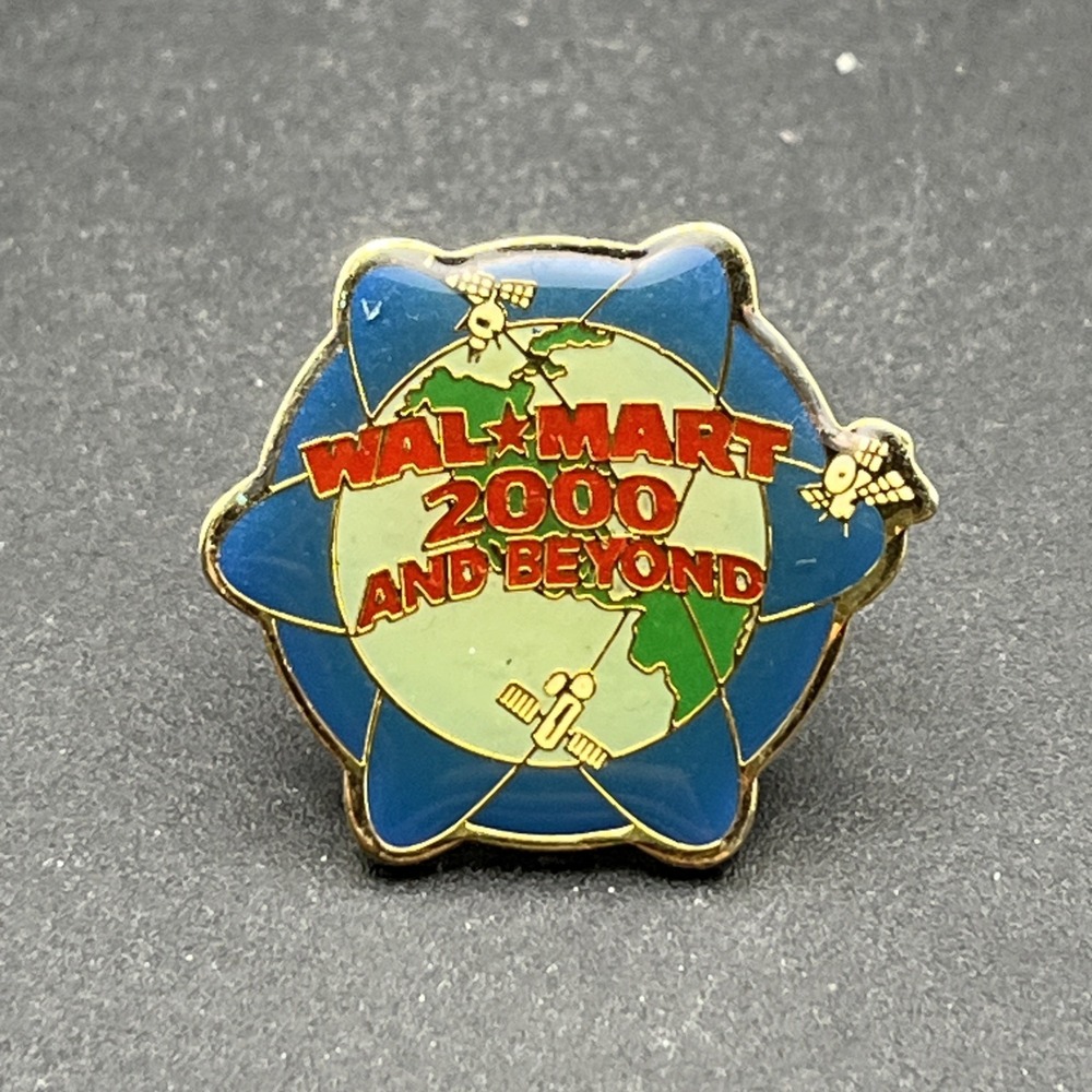 Walmart The Year 2000 And Beyond Lapel Hat Pin